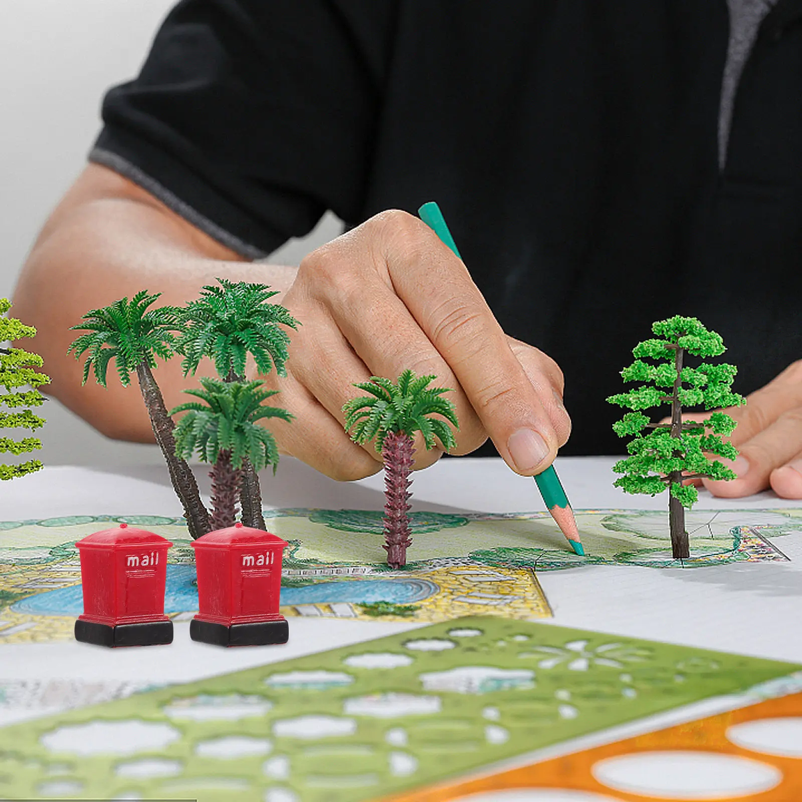 4Pcs Miniature Mailbox Resin Tiny Post Box Ornament Office Desk Decor Small Garden Lawn Ornament Micro Landscape Accessory
4Pcs Miniature Mailbox Resin Tiny Post Box Ornament Office Desk Decor Small Garden Lawn Ornament Micro Landscape Accessory