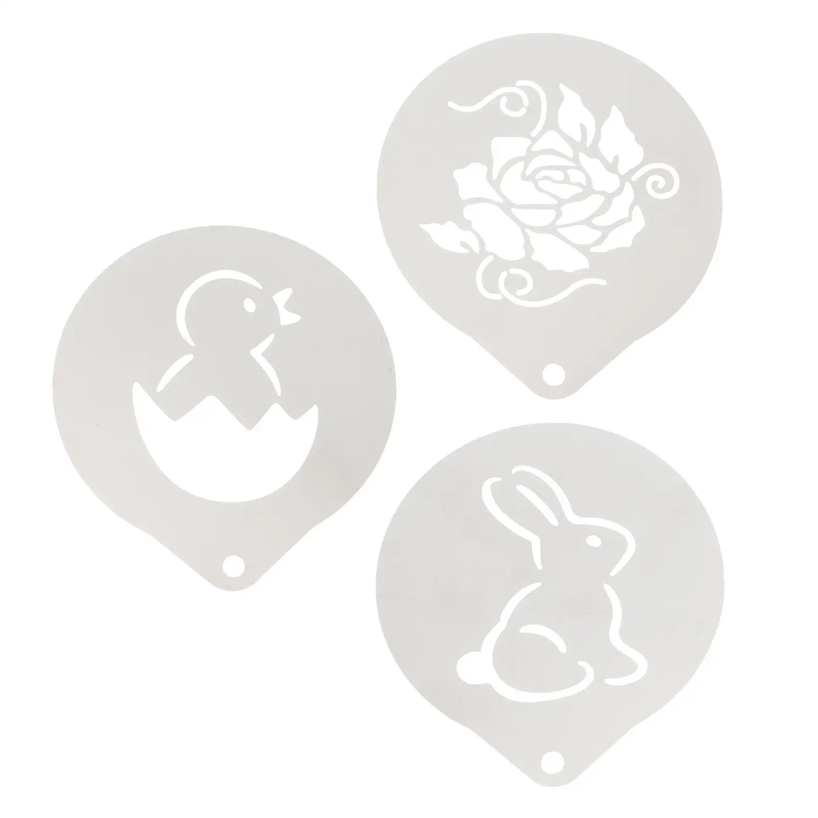 Cappuccino Coffee Bunny Shape Stainless Steel Decor Molds for DIY Cappuccino Templates Tools Foam Templates
Cappuccino Coffee Bunny Shape Stainless Steel Decor Molds for DIY Cappuccino Templates Tools Foam Templates