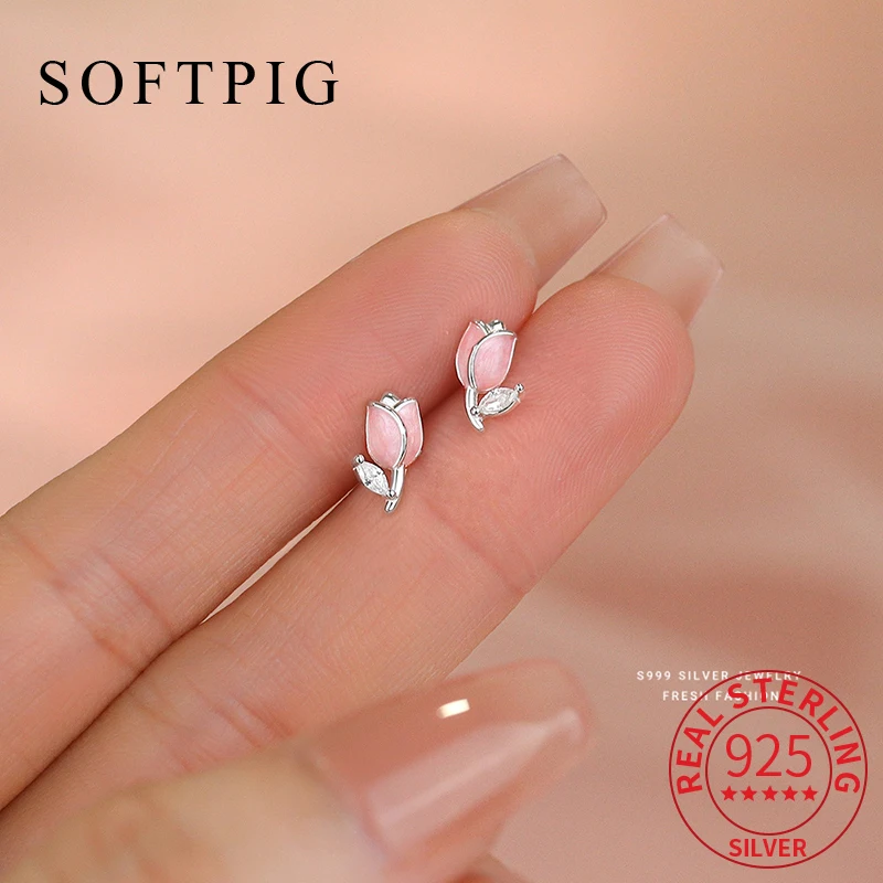 INZATT Real 925 Sterling Silver Zircon Pink Flower Mini Stud Earrings for Women Cute Fine Jewelry Light Luxury Accessories
INZATT Real 925 Sterling Silver Zircon Pink Flower Mini Stud Earrings for Women Cute Fine Jewelry Light Luxury Accessories