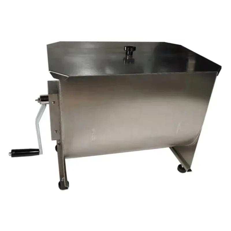 Sell like hot cakes 20L food Grade Stainless Steel Manual Meat Mixer
Sell like hot cakes 20L food Grade Stainless Steel Manual Meat Mixer