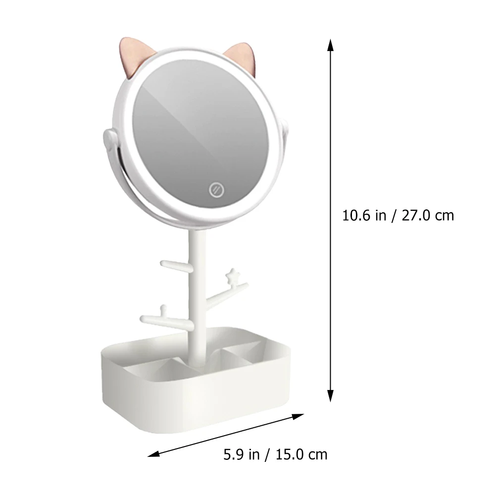 Vanity Mirror LED Makeup Desk Lamp Foldable Travel 360 Swivel Smart Dimming High Definition Plastic Glass Bedroom Desktop
Vanity Mirror LED Makeup Desk Lamp Foldable Travel 360 Swivel Smart Dimming High Definition Plastic Glass Bedroom Desktop