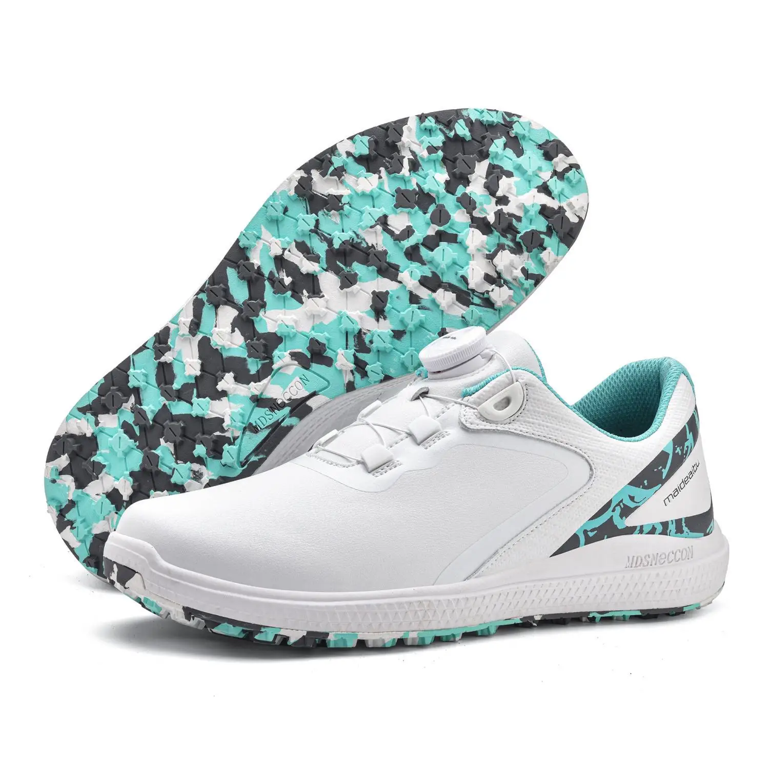 Men's Golf Shoes Golf Trainers Lace-up Business Formal Shoes Waterproof Leather Golf Sneakers Walking Anti-slip Spike Shoes
Men's Golf Shoes Golf Trainers Lace-up Business Formal Shoes Waterproof Leather Golf Sneakers Walking Anti-slip Spike Shoes