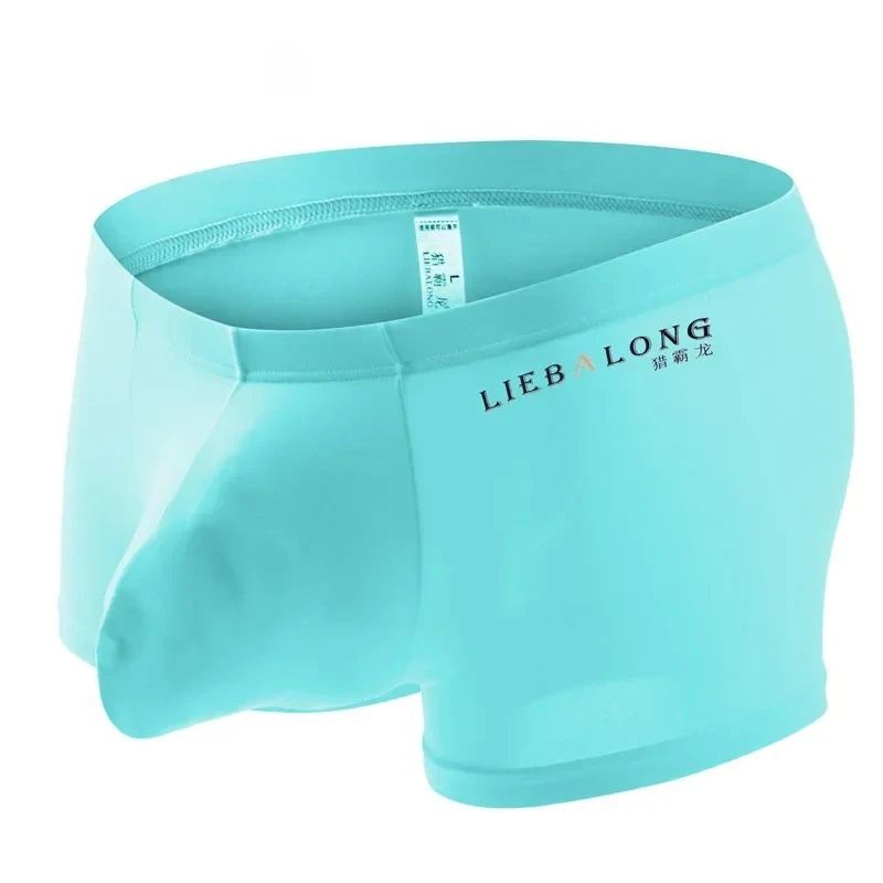 Ice Silk Bulge Boxy Underwear for Men Sexy U Convex Pouch Boxer Briefs Cool Feel Soft Quick Dry Underpants Mid Waist Daily Wear
Ice Silk Bulge Boxy Underwear for Men Sexy U Convex Pouch Boxer Briefs Cool Feel Soft Quick Dry Underpants Mid Waist Daily Wear