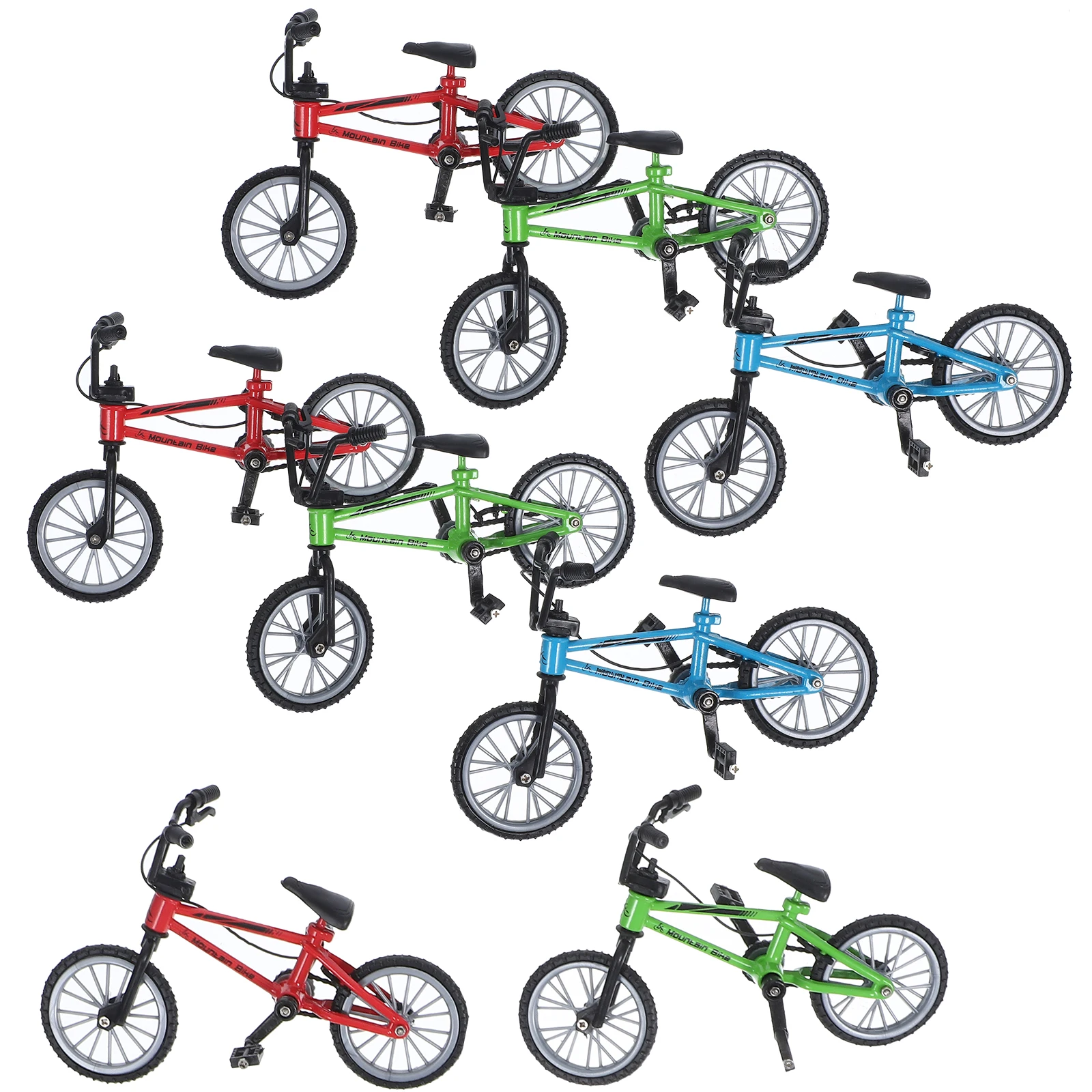 8pcs Creative Mini Alloy Bike Home Office Decor Crafts Ornaments Desktop Gift Aluminium Red Blue Green Random
8pcs Creative Mini Alloy Bike Home Office Decor Crafts Ornaments Desktop Gift Aluminium Red Blue Green Random