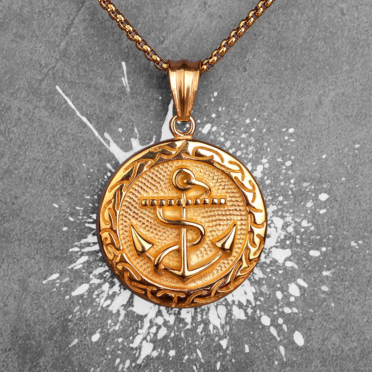 Anchor Medals Long Men Necklaces Pendants Chain Punk Trendy for Boyfriend Male Stainless Steel Jewelry Creativity Gift Wholesale
Anchor Medals Long Men Necklaces Pendants Chain Punk Trendy for Boyfriend Male Stainless Steel Jewelry Creativity Gift Wholesale