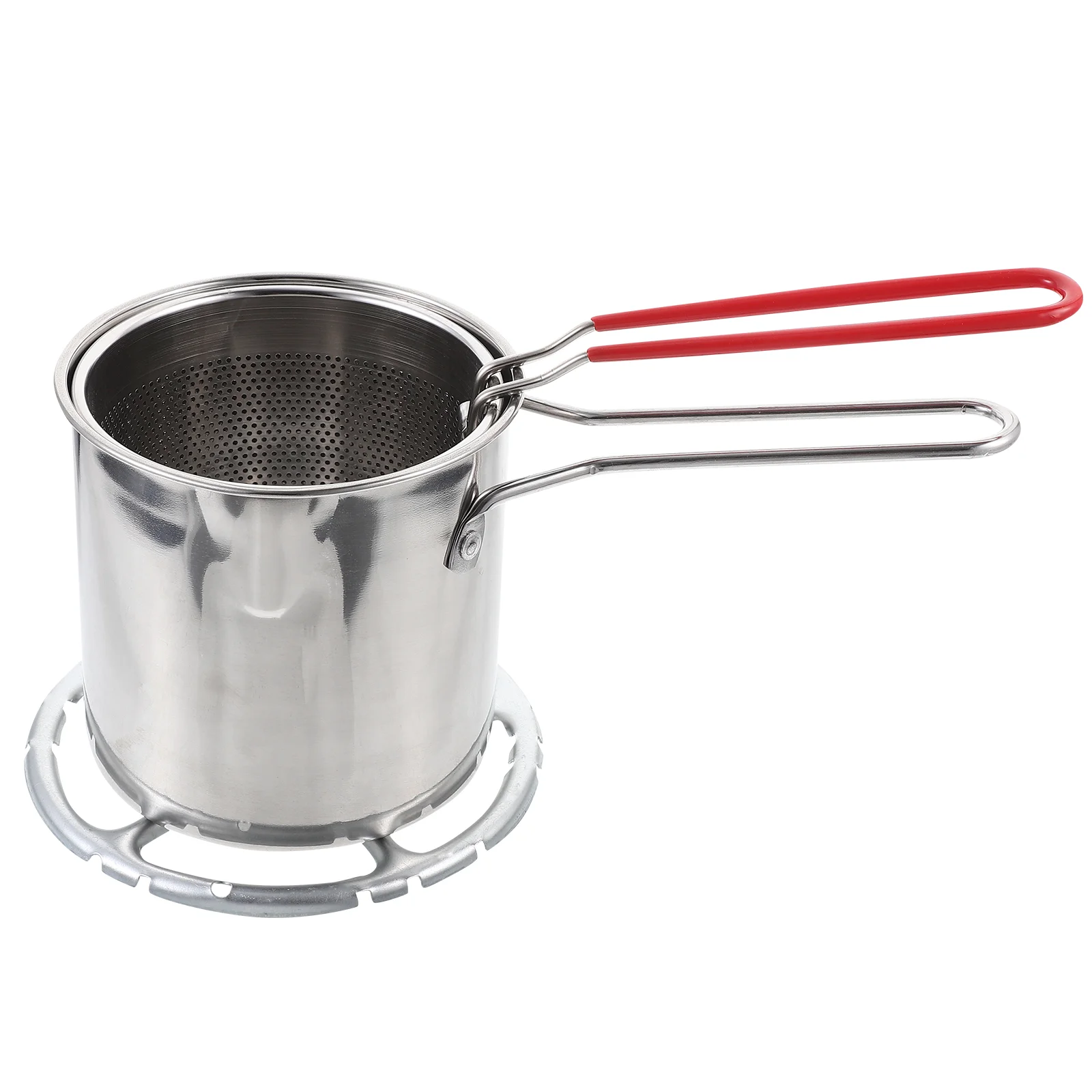 Deep Frying Pot Stainless Steel Fryer Pan Metal Basket Spaghetti Mini Double Wok
Deep Frying Pot Stainless Steel Fryer Pan Metal Basket Spaghetti Mini Double Wok