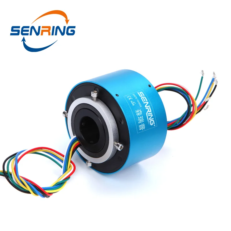 Senring bore wize 20mm with 6/12 wires OD 56mm 10A Power Current Electrical Slip ring
Senring bore wize 20mm with 6/12 wires OD 56mm 10A Power Current Electrical Slip ring