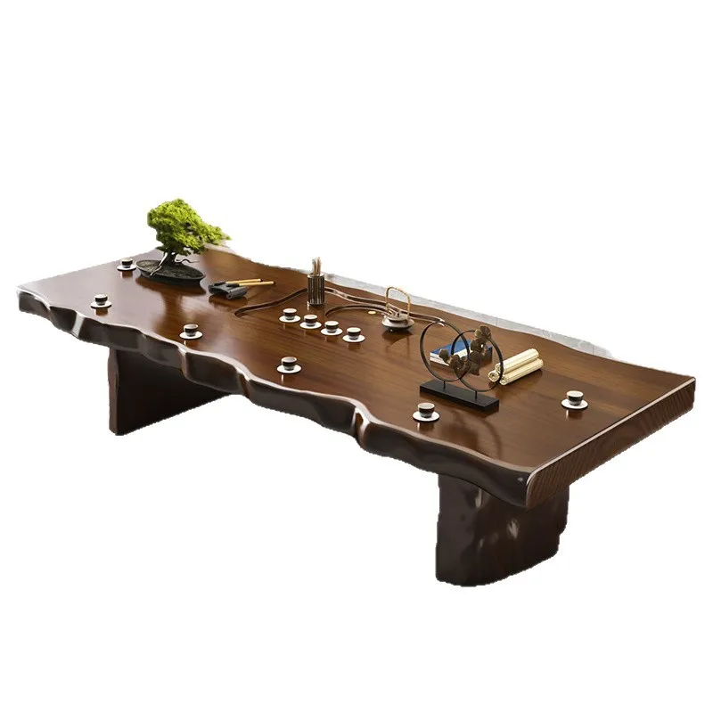 Log Large Board Solid Wood Tea Table New Chinese Zen Kung Fu Tea Table and Chair Combination Office Negotiation High-end Table
Log Large Board Solid Wood Tea Table New Chinese Zen Kung Fu Tea Table and Chair Combination Office Negotiation High-end Table