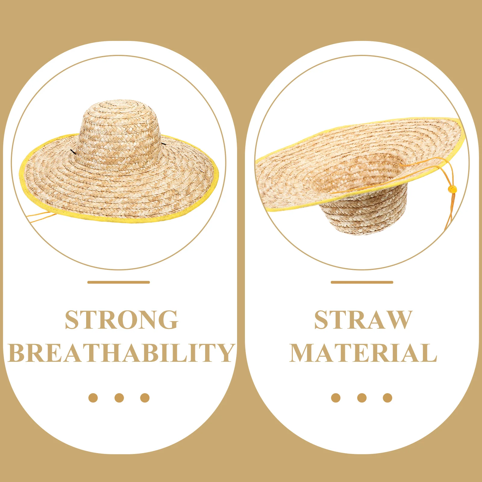 Straw Sun Hat Woven Diameter 45CM Wide Brim Women Gardening Summer Beach Travel Outdoor Activities Farmer Costumes Umbrella Hats
Straw Sun Hat Woven Diameter 45CM Wide Brim Women Gardening Summer Beach Travel Outdoor Activities Farmer Costumes Umbrella Hats