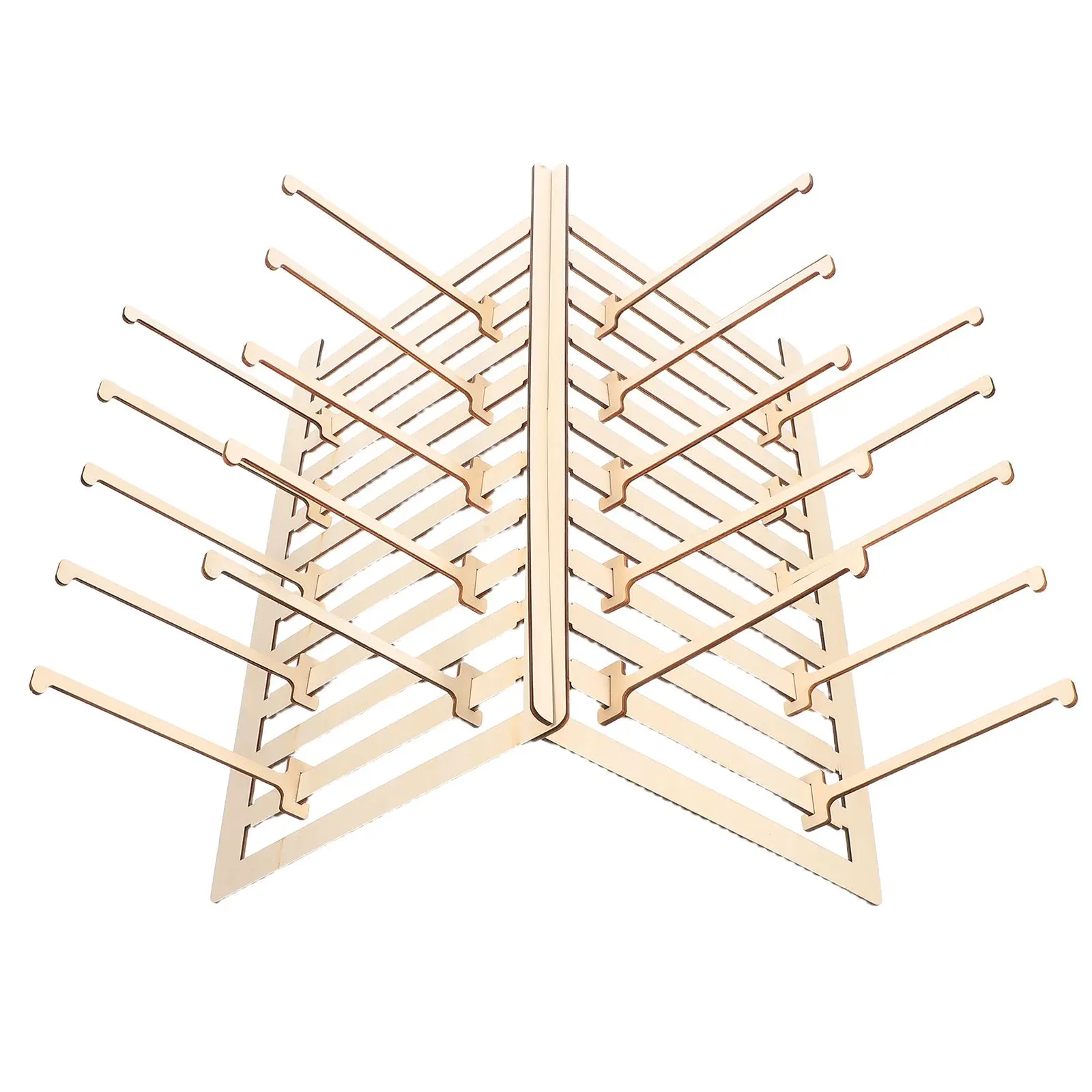 Jewelry Storage Rack Wood Display Stand Wooden Necklace with Hook Stands Organizer
Jewelry Storage Rack Wood Display Stand Wooden Necklace with Hook Stands Organizer