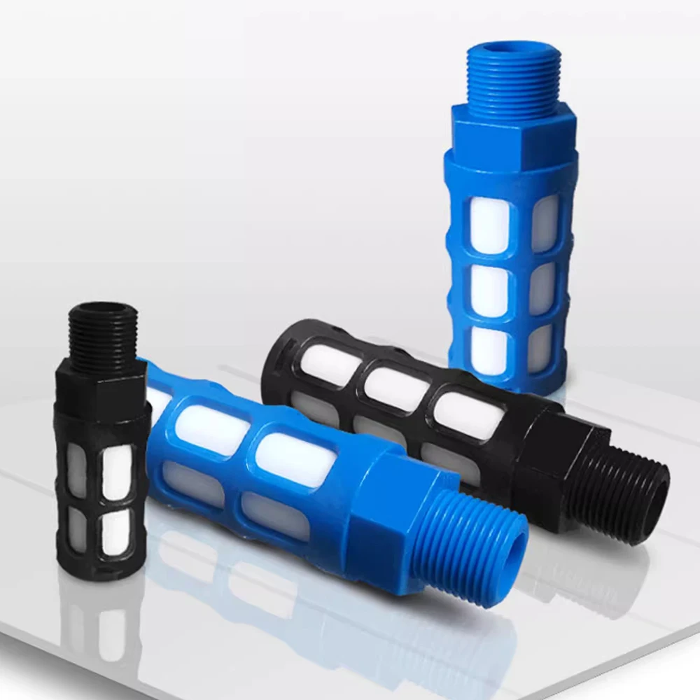 Pneumatic Muffler Plastic Exhaust Air PT1/8 1/4 3/8 3/4 1/2 1 Male Thread Absorb Noise for Solenoid Valve
Pneumatic Muffler Plastic Exhaust Air PT1/8 1/4 3/8 3/4 1/2 1 Male Thread Absorb Noise for Solenoid Valve