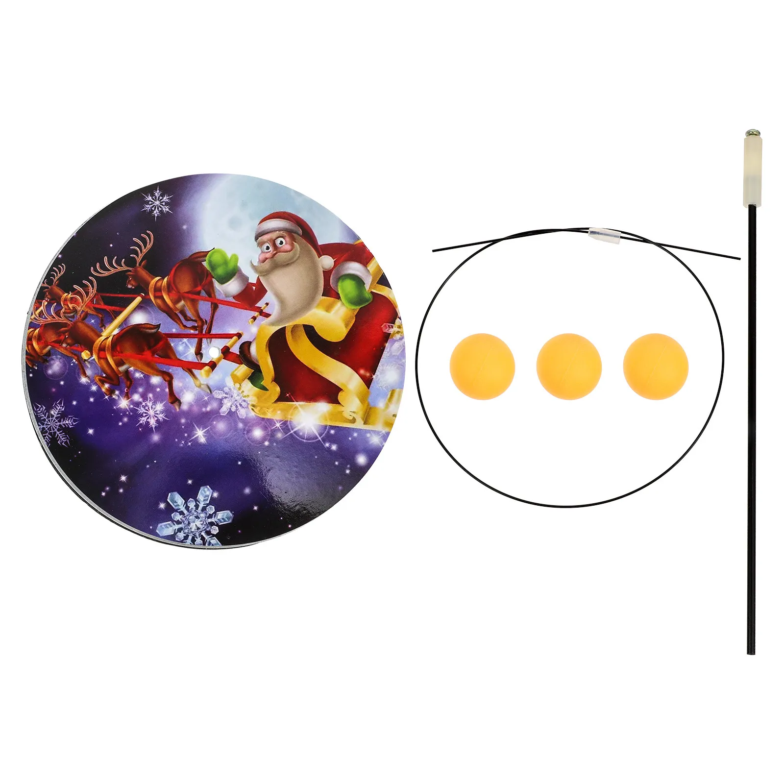 1Set Table Tennis Trainer Professional Elastic Shaft Ping Pong Training Device Home Indoor Outdoor Sports Kit -Pong Racket Set