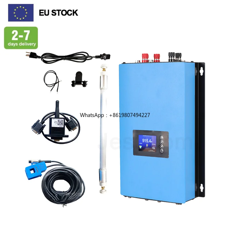 Jesudom Wind 2000W on Grid Inverter With Limiter for Zero Export Output 230Vac Grid Tie Invertor With Dump Load Resistor
Jesudom Wind 2000W on Grid Inverter With Limiter for Zero Export Output 230Vac Grid Tie Invertor With Dump Load Resistor