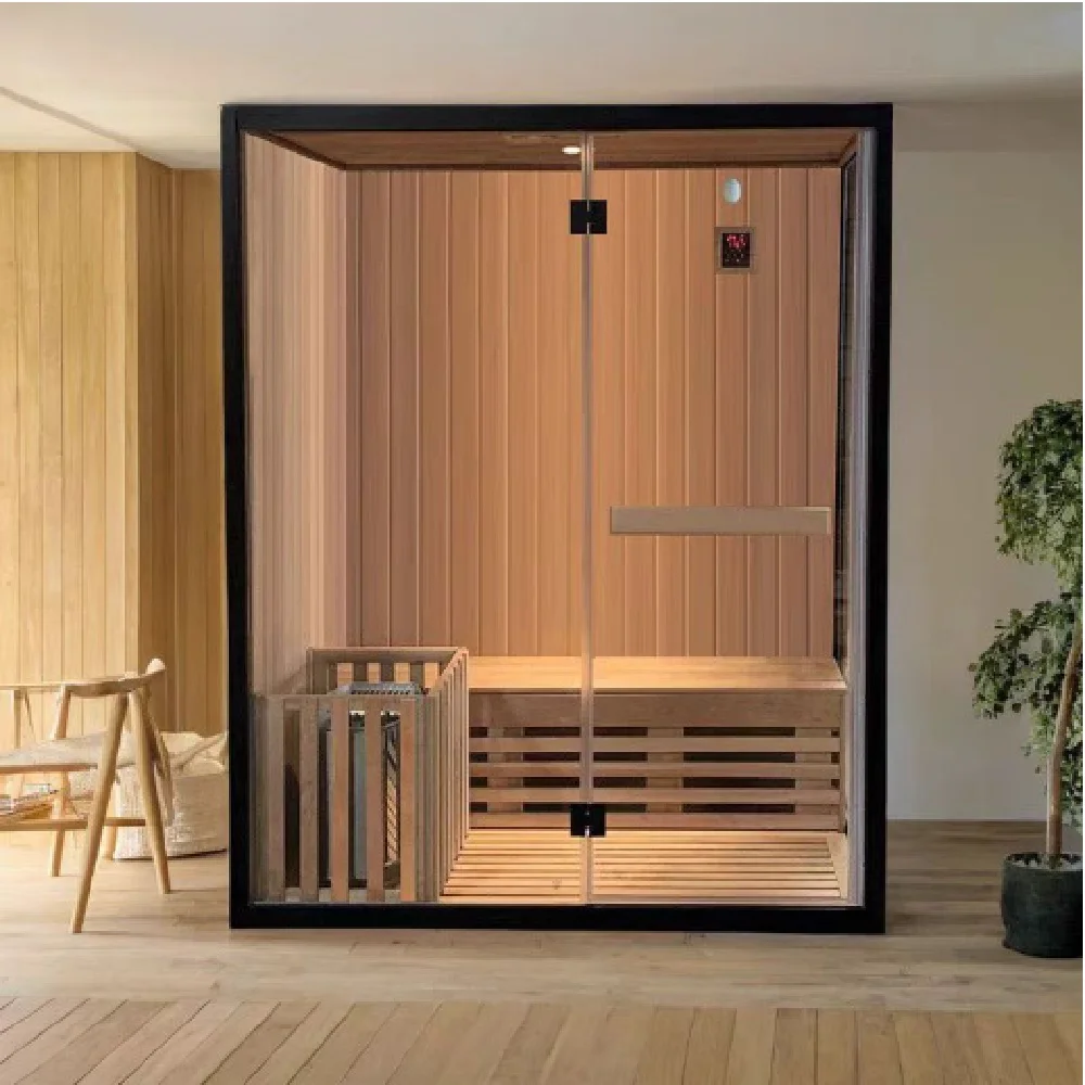 Steam Sauna Room for 3-4 Person with Shower Combo
Steam Sauna Room for 3-4 Person with Shower Combo