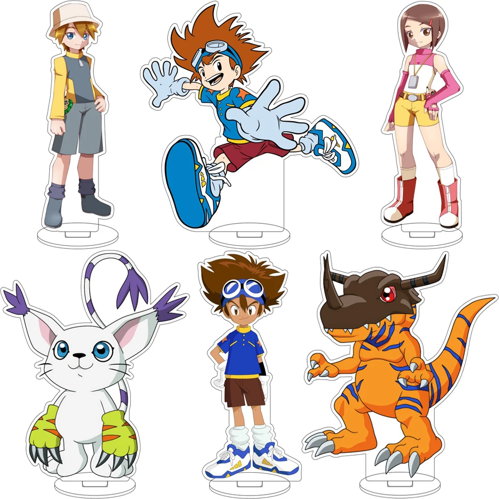 16CM Anime Digimon Yagami Taichi Agumon Takaishi Takeru Tachikawa Mimi Takenouchi Sora Cos Acrylic Figure Stand Ornaments Gifts
16CM Anime Digimon Yagami Taichi Agumon Takaishi Takeru Tachikawa Mimi Takenouchi Sora Cos Acrylic Figure Stand Ornaments Gifts