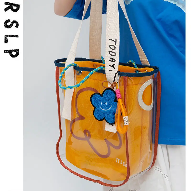 Fashion Transparent Clear PVC Shoulder Bag Luxury Band Women Handbag Messenger Bags Jelly Candy Color Crossbody Bag Tote Purse
Fashion Transparent Clear PVC Shoulder Bag Luxury Band Women Handbag Messenger Bags Jelly Candy Color Crossbody Bag Tote Purse