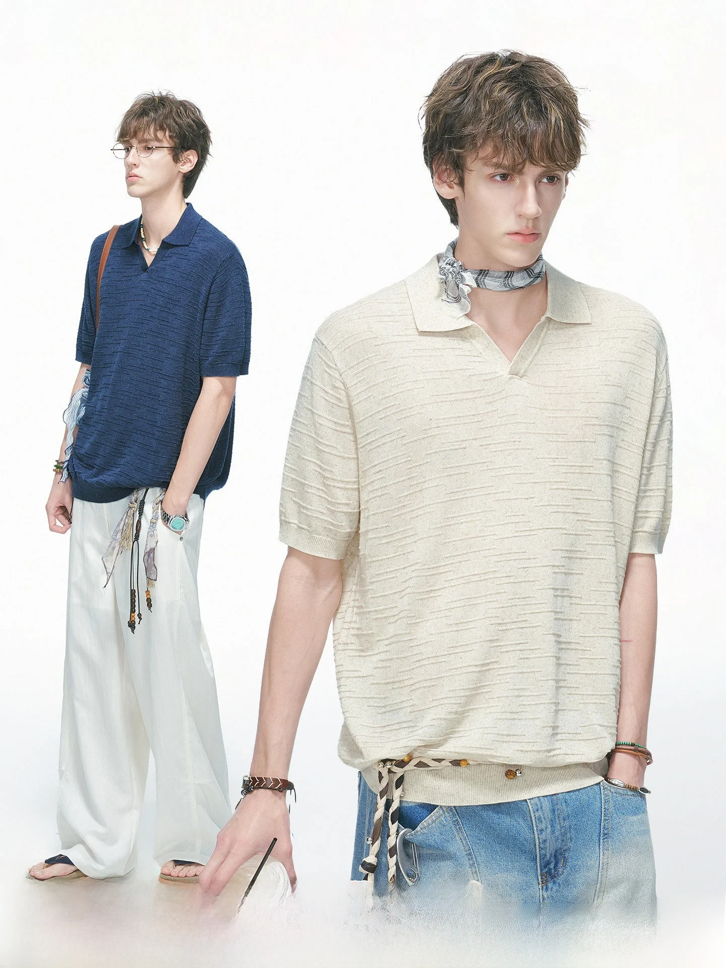 Dream Made Men's Short Sleeve Shirt Knitted Linen V-Neck Breathable Summer T-Shirt Casual Comfortable Youth Fashion
Dream Made Men's Short Sleeve Shirt Knitted Linen V-Neck Breathable Summer T-Shirt Casual Comfortable Youth Fashion