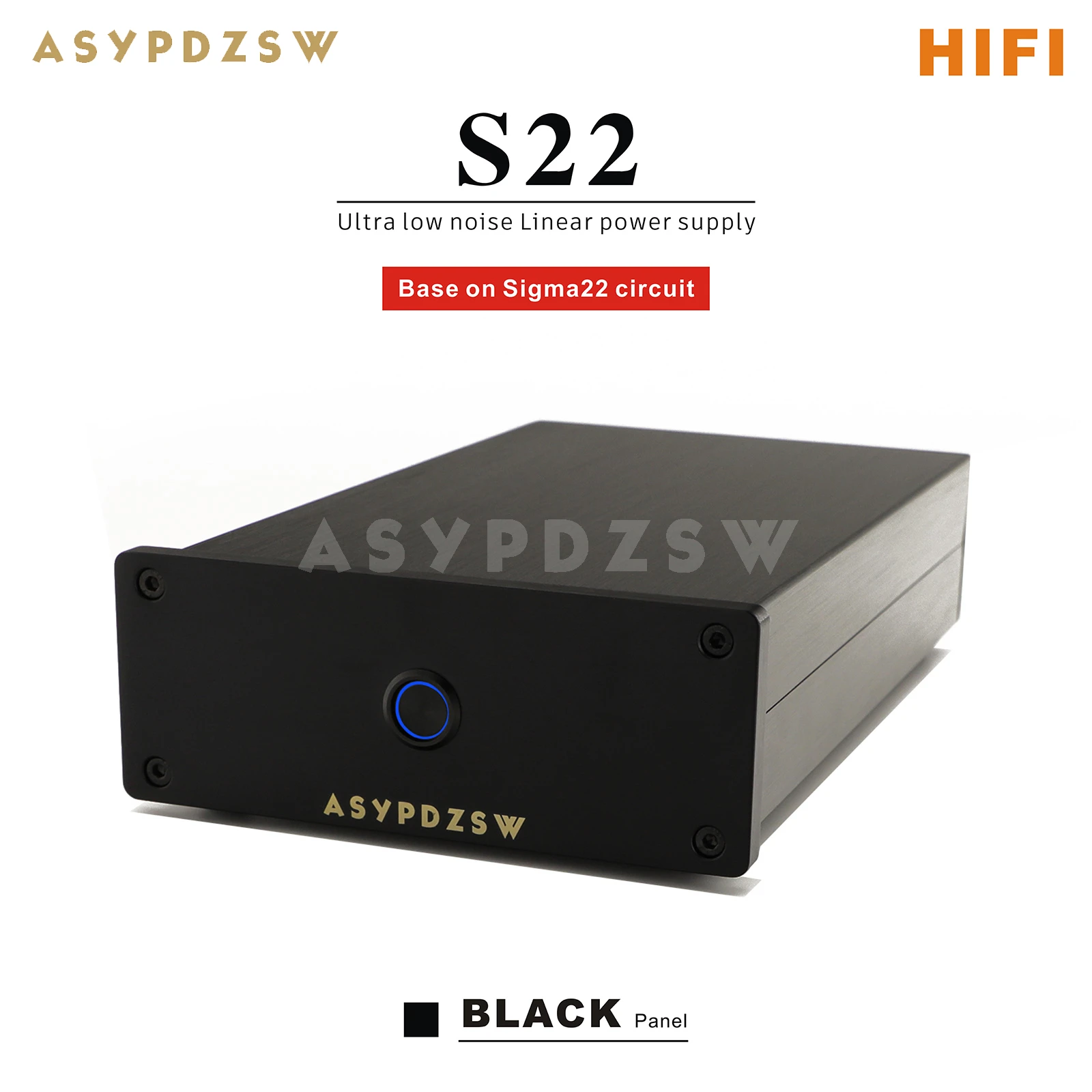 S22 HIFI Ultra low noise Linear power supply DC 5V/9V/12V/15V/18V/19V/24V (Optional)
S22 HIFI Ultra low noise Linear power supply DC 5V/9V/12V/15V/18V/19V/24V (Optional)