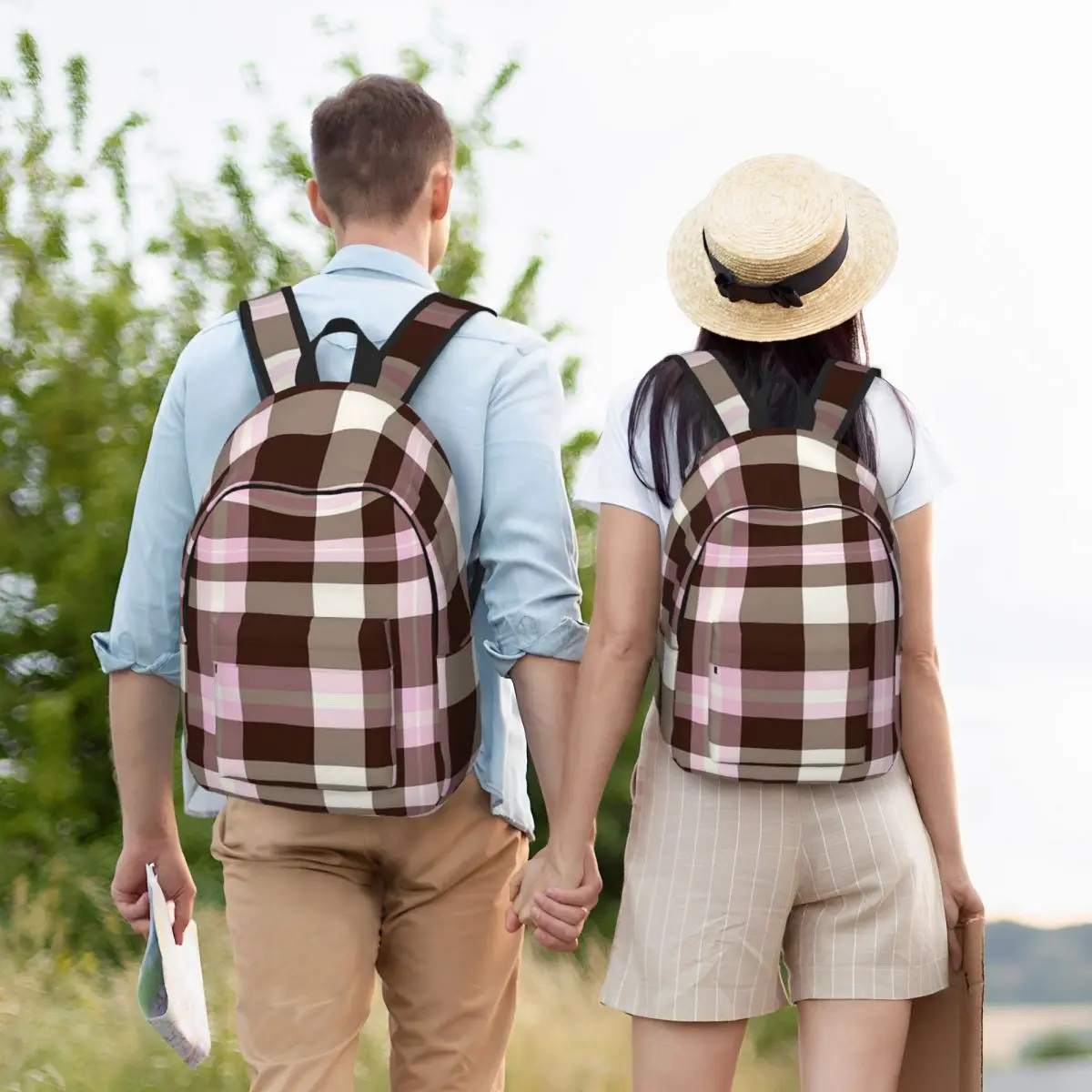 Neapolitan Ice Cream Tartan Plaid Backpack Student BookBag Children School Bag Laptop Shoulder Bags for Boys Girls
Neapolitan Ice Cream Tartan Plaid Backpack Student BookBag Children School Bag Laptop Shoulder Bags for Boys Girls