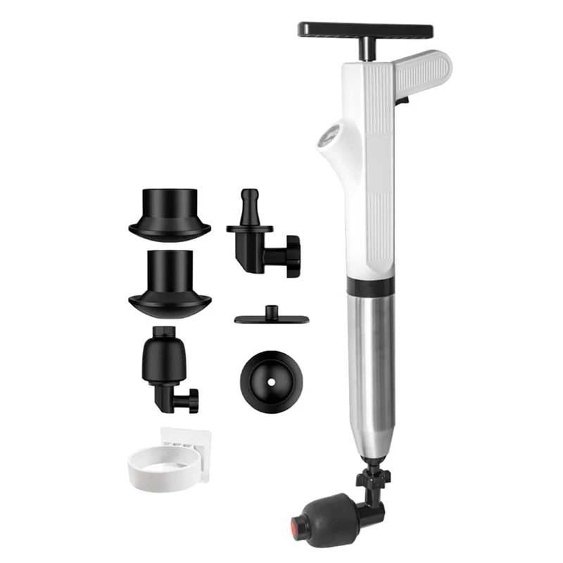 Drain Clog Remover Drain Snake Toilet Plunger With Holder Snake Drain Clog Remover Plungers For Bathroom Toilet, Durable
Drain Clog Remover Drain Snake Toilet Plunger With Holder Snake Drain Clog Remover Plungers For Bathroom Toilet, Durable