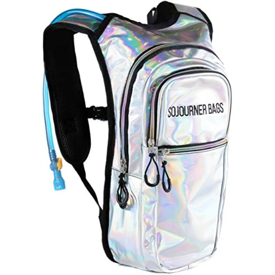 Sojourner Hydration Pack, Hydration Backpack - Water Backpack with 2l Hydration Bladder, Festival Essential - Rave Hydration Pa
Sojourner Hydration Pack, Hydration Backpack - Water Backpack with 2l Hydration Bladder, Festival Essential - Rave Hydration Pa