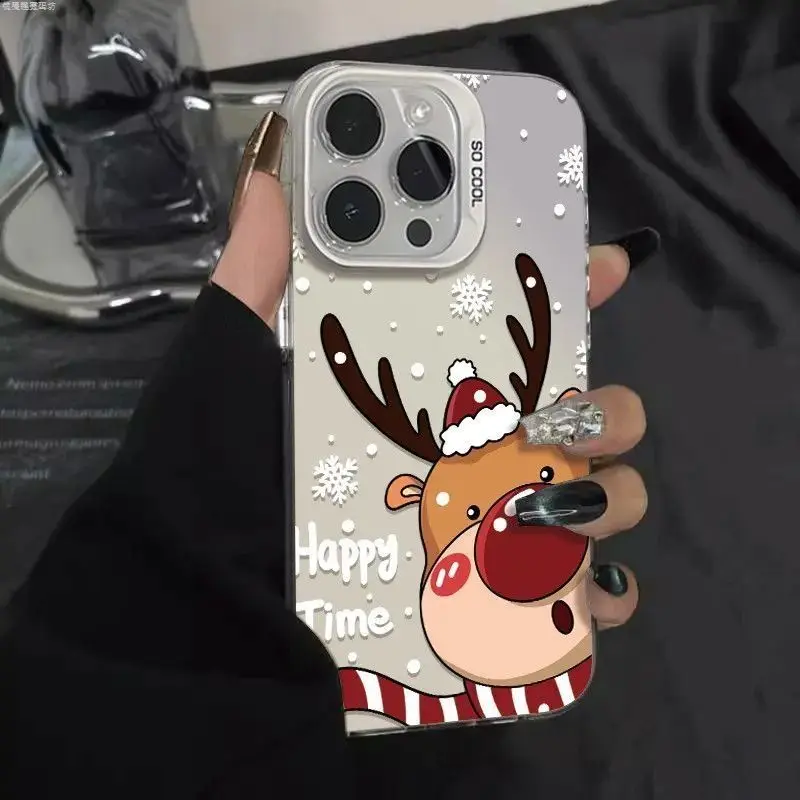 Christmas reindeer Phone Case For iPhone 17 17AIR 17PROMAX 16 16e 15 Pro Max 14 11 13 Mini 12 XR 8 7 6 6S Plus X XS Cover
Christmas reindeer Phone Case For iPhone 17 17AIR 17PROMAX 16 16e 15 Pro Max 14 11 13 Mini 12 XR 8 7 6 6S Plus X XS Cover