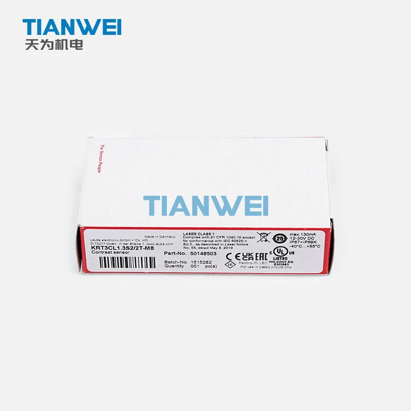 Золотой продавец KRT3CL1.3S2 2T-M8 100% новый и оригинальный Германия Расстояние обнаружения LEUZE: 60 мм ± 20 мм Датчик цветовой маркировки
Золотой продавец KRT3CL1.3S2 2T-M8 100% новый и оригинальный Германия Расстояние обнаружения LEUZE: 60 мм ± 20 мм Датчик цветовой маркировки