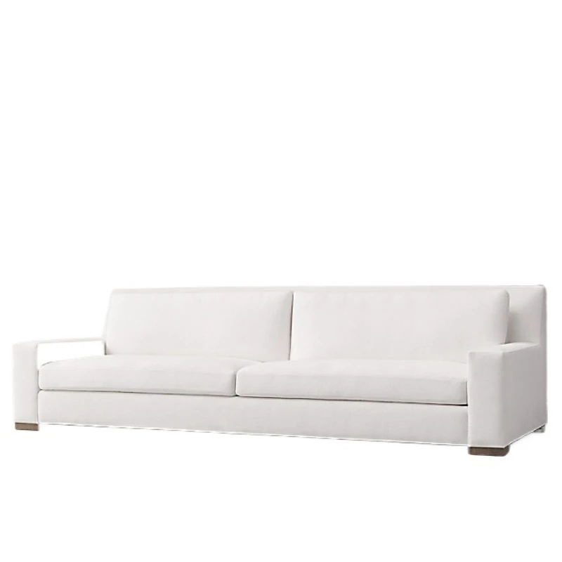 Modern minimalist light luxury e****mical cotton and linen fabric double sofa French retro solid wood adult
Modern minimalist light luxury e****mical cotton and linen fabric double sofa French retro solid wood adult