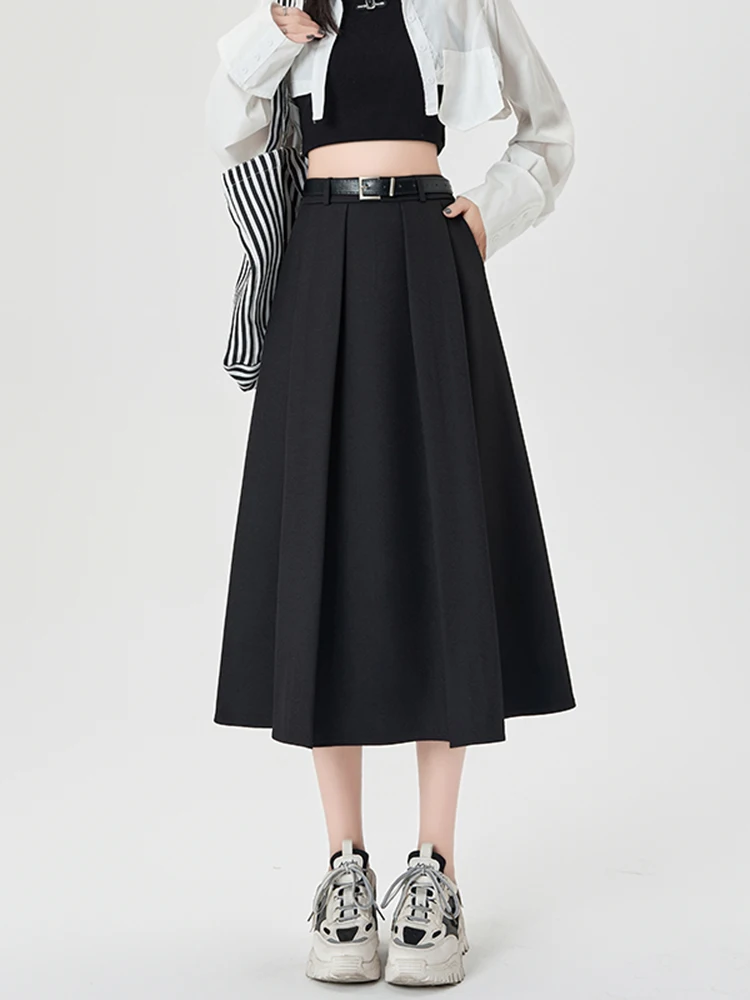 High Waist A-Line Midi Skirt Women's Spring Faion Commute Suit f Skirt Pleated Skirt Busin Ci Casual Office Wear
High Waist A-Line Midi Skirt Women's Spring Faion Commute Suit f Skirt Pleated Skirt Busin Ci Casual Office Wear