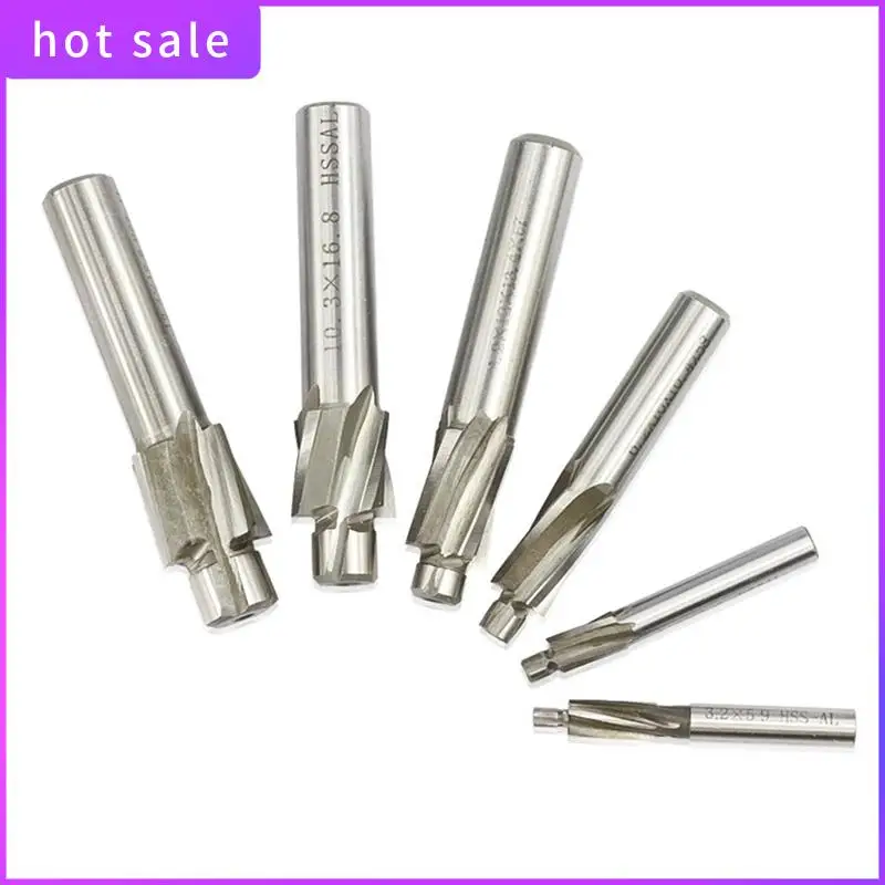 Guide Slotted Countersunk Die M3-M12 Milling Cutter 7 Pieces Of 4-Tooth High-Speed Steel Milling Cutter Accessories
Guide Slotted Countersunk Die M3-M12 Milling Cutter 7 Pieces Of 4-Tooth High-Speed Steel Milling Cutter Accessories