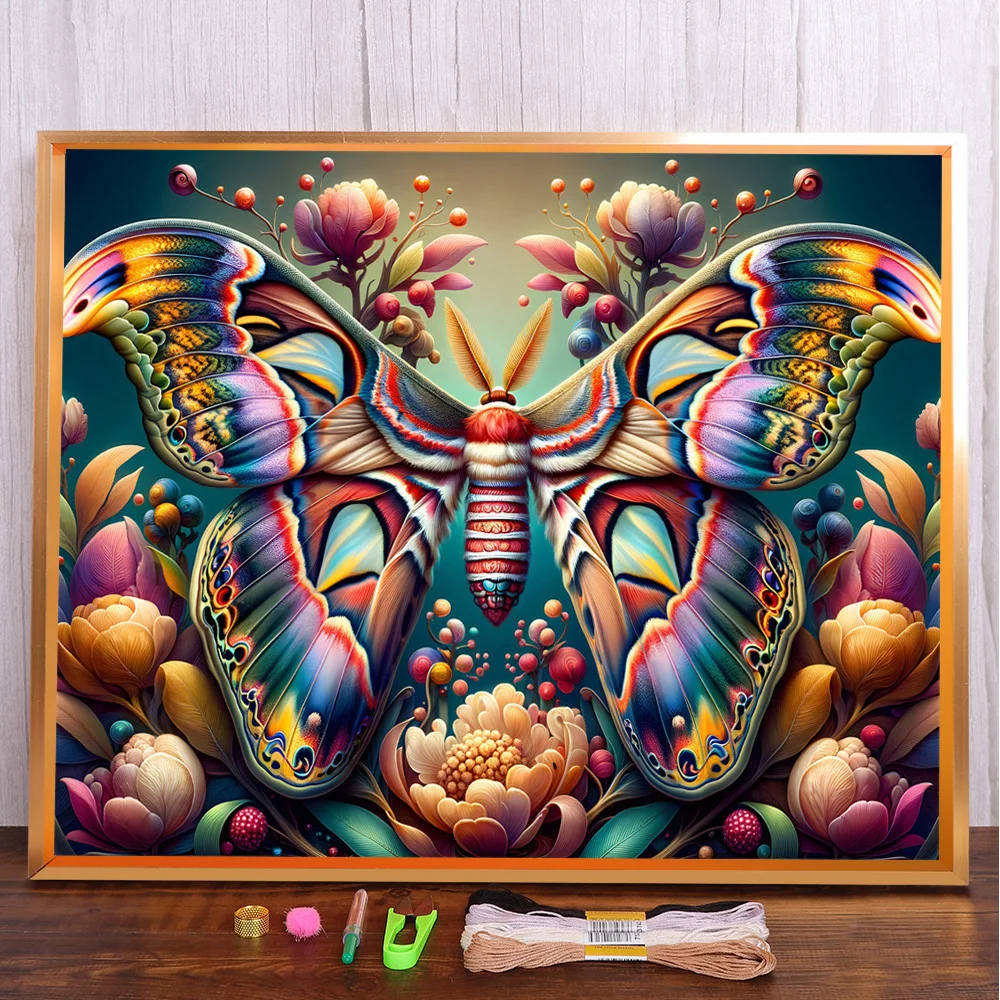 Butterfly Flower Pre-Printed Cross-Stitch Embroidery Patterns Handiwork Handicraft Painting Sewing For Adults Magic Different
Butterfly Flower Pre-Printed Cross-Stitch Embroidery Patterns Handiwork Handicraft Painting Sewing For Adults Magic Different