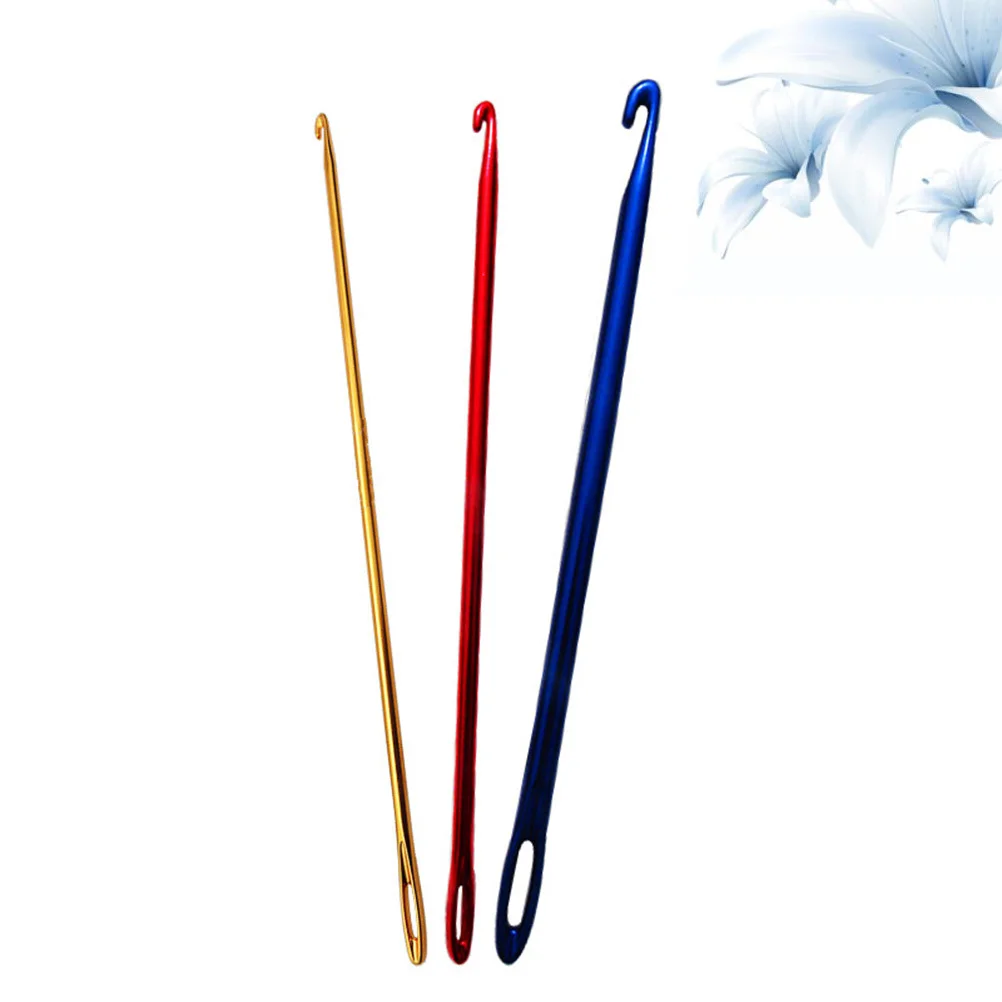 3Pcs Long Life No Deformation Aluminium Crochet Hooks Set for Knitting Sewing Yarn Crafts Scarf Hat Gloves Blankets
3Pcs Long Life No Deformation Aluminium Crochet Hooks Set for Knitting Sewing Yarn Crafts Scarf Hat Gloves Blankets