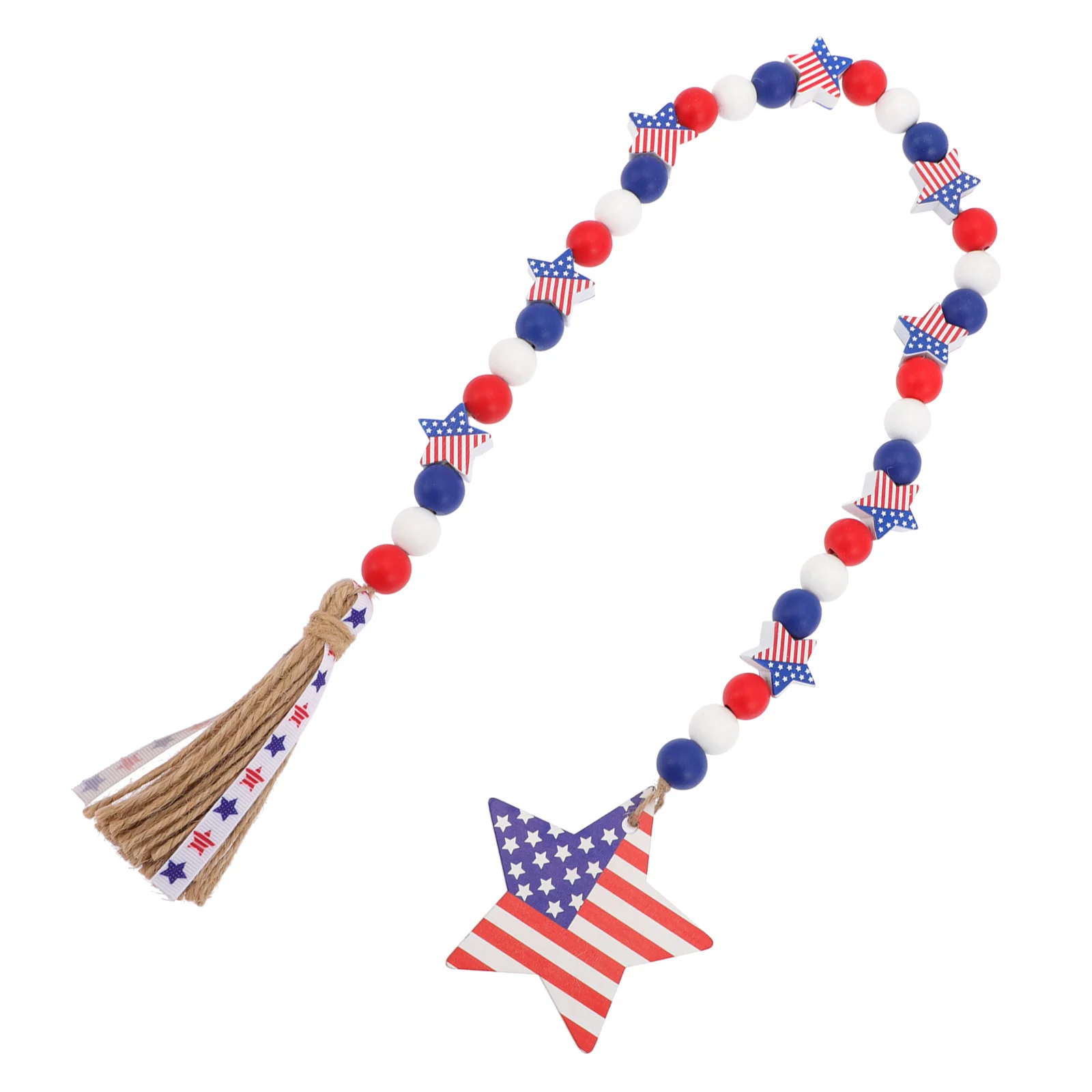 Wooden Bead Tassel Decoration Hanging String Home Independence Day Ornament Rope Beads Festive Pendant
Wooden Bead Tassel Decoration Hanging String Home Independence Day Ornament Rope Beads Festive Pendant