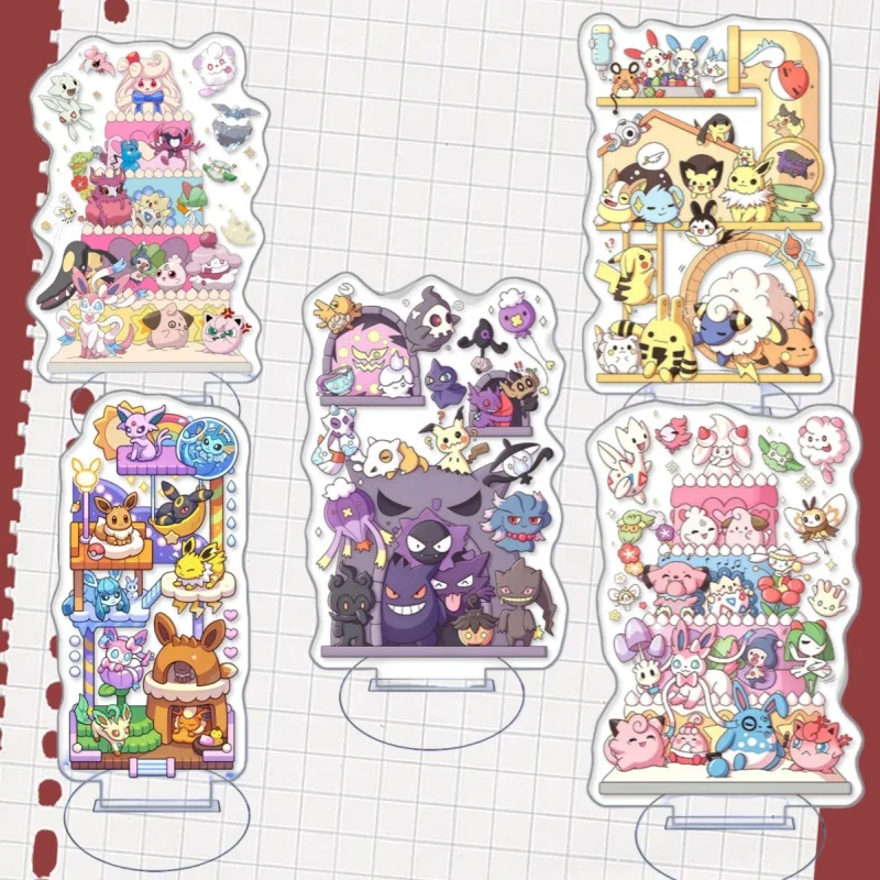 Fashion Acrylic Standee for Mew Leafeon Sylveon Bulbasaur Gengar Jigglypuff Stable Base Desk Decor Creative Gifts Decoration
Fashion Acrylic Standee for Mew Leafeon Sylveon Bulbasaur Gengar Jigglypuff Stable Base Desk Decor Creative Gifts Decoration
