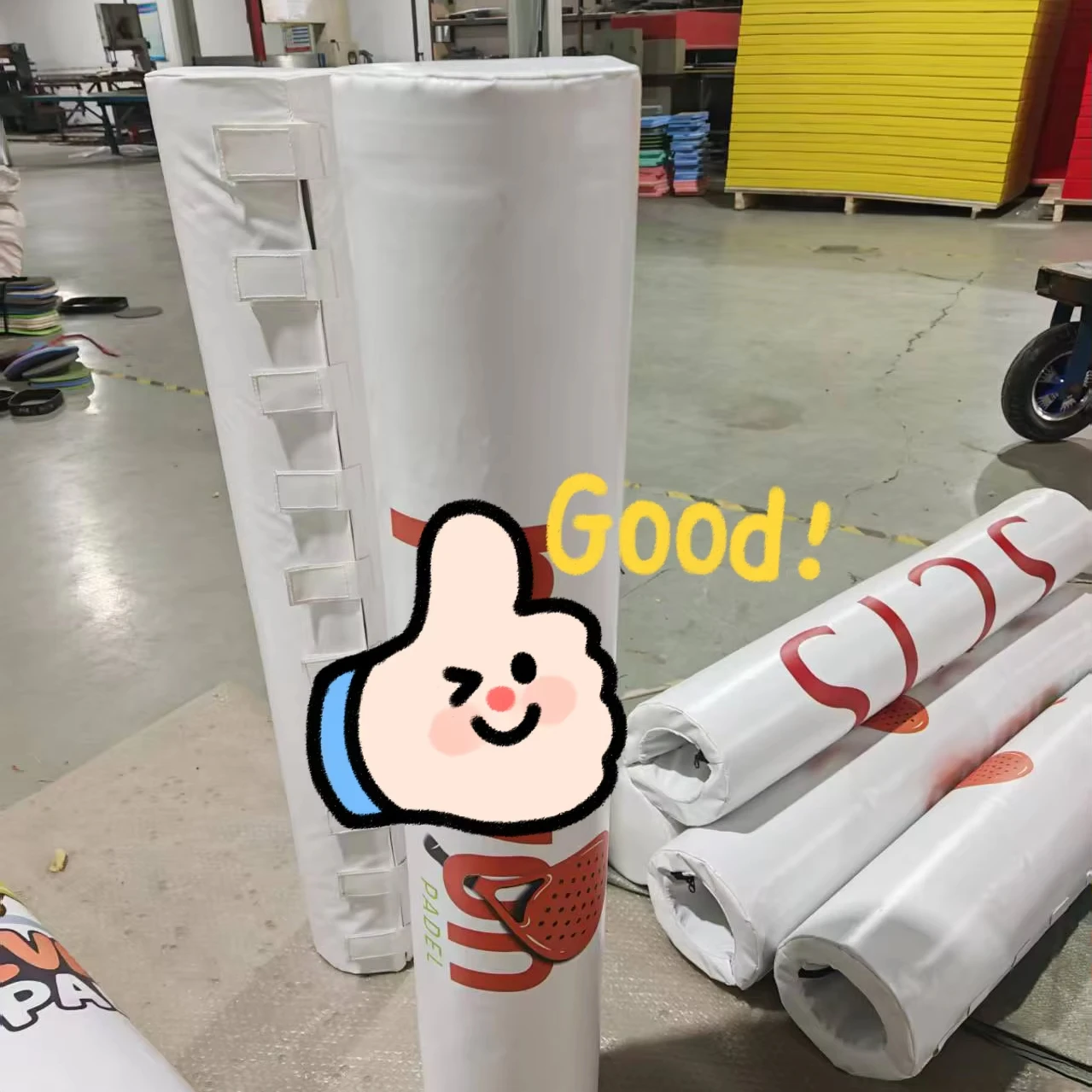 Custom logo door panel protection pads and net post protection pads for cricket courts
Custom logo door panel protection pads and net post protection pads for cricket courts