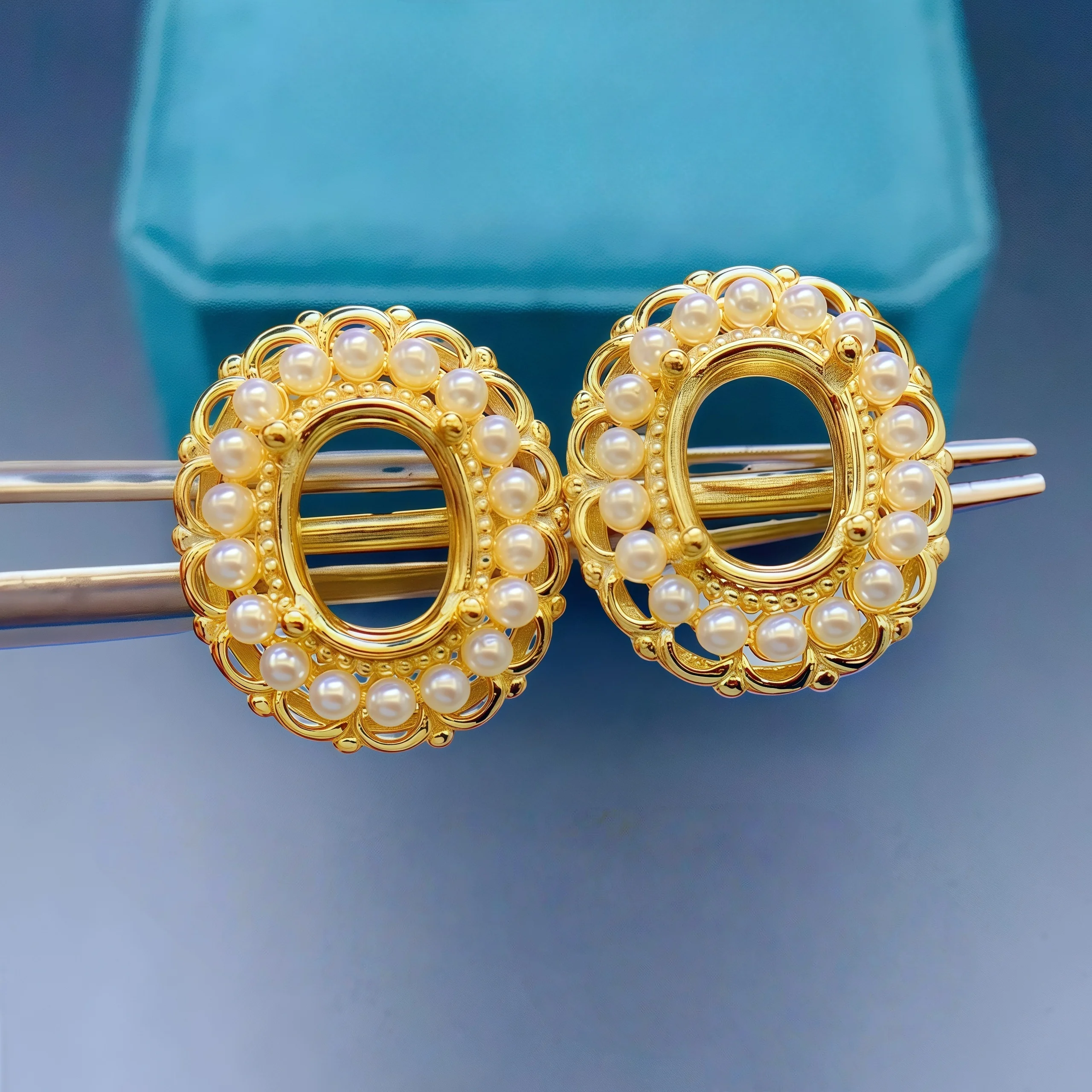 L S925 Sterling Silver Setting 6*8mm Oval Stone Fashion Earrings Holder DIY Empty Support for Women Fine Charm Luxury Jewelry
L S925 Sterling Silver Setting 6*8mm Oval Stone Fashion Earrings Holder DIY Empty Support for Women Fine Charm Luxury Jewelry