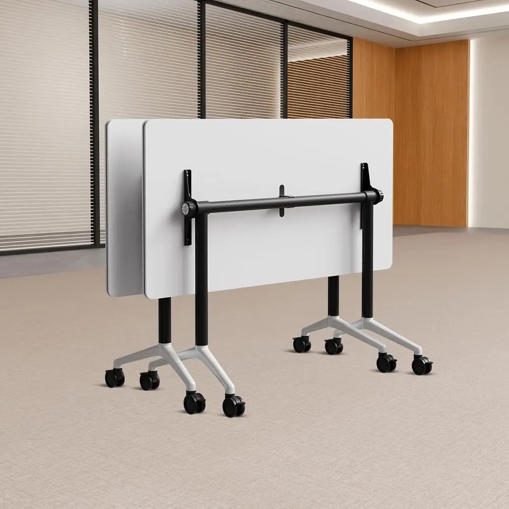 Регулируемый большой стол для семинаров на колесиках, подходит для совещаний в зале заседаний, обучения, офиса, классных комнат (2 шт., белый, 55,1 дюйма)
Регулируемый большой стол для семинаров на колесиках, подходит для совещаний в зале заседаний, обучения, офиса, классных комнат (2 шт., белый, 55,1 дюйма)