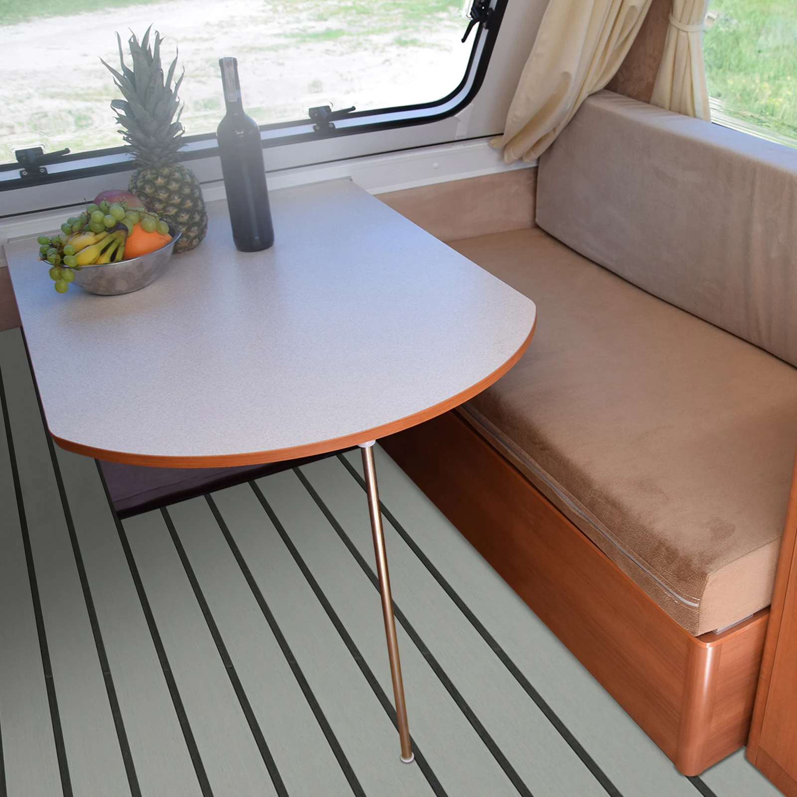 Противоскользящий коврик из ЭВА премиум-класса (серый с черными полосками) — водонепроницаемый, самоклеящийся и режущий для террасов, фургонов, яхт, тренажерных залов
Противоскользящий коврик из ЭВА премиум-класса (серый с черными полосками) — водонепроницаемый, самоклеящийся и режущий для террасов, фургонов, яхт, тренажерных залов