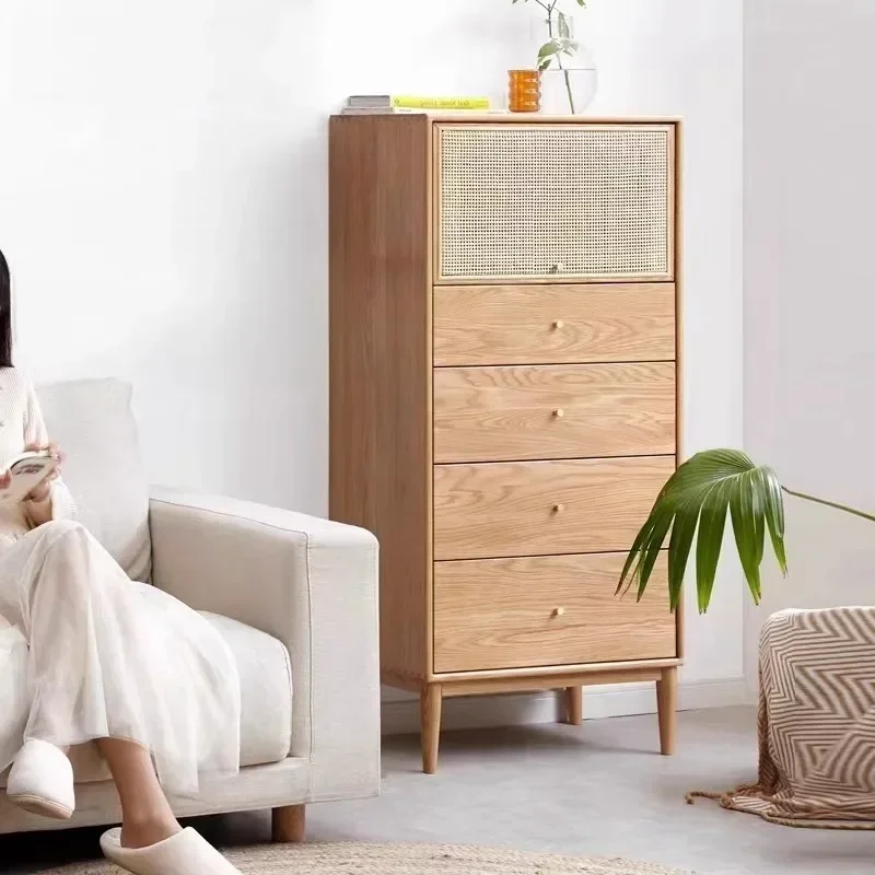 Nordic modern locker oak small apartment Genji same locker
Nordic modern locker oak small apartment Genji same locker