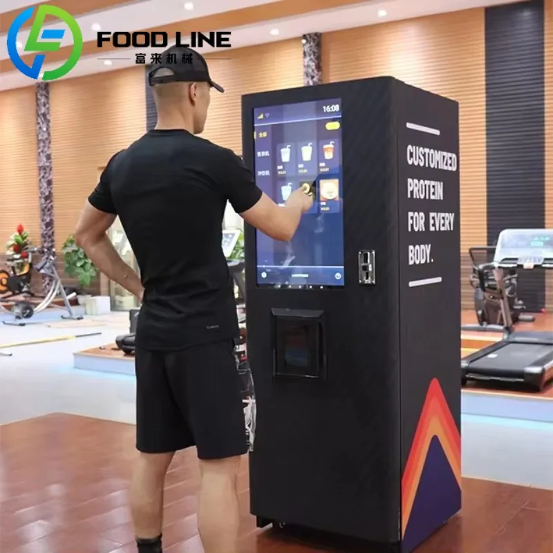 Automatic Protein Shake Vending Machine Gym Supplement Dispenser 24 7 Self Service With Touchscreen Payment System
Automatic Protein Shake Vending Machine Gym Supplement Dispenser 24 7 Self Service With Touchscreen Payment System