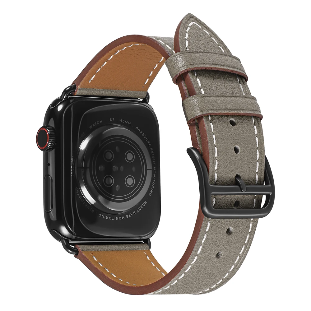 Genuine Leather Strap For Apple watch band 44mm 40mm 42mm 38mm Watchband Bracelet iWatch Series 7 3 4 5 6 2 1 Series 41mm 45mm
Genuine Leather Strap For Apple watch band 44mm 40mm 42mm 38mm Watchband Bracelet iWatch Series 7 3 4 5 6 2 1 Series 41mm 45mm