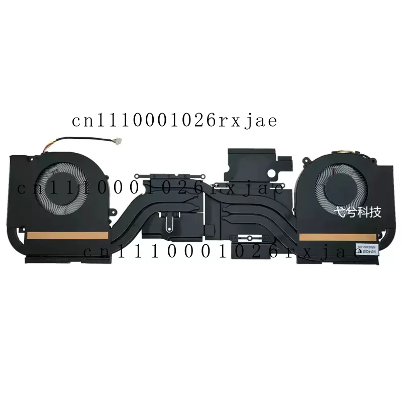 New Laptop CPU GPU Heatsink Fan Cooler Radiator for CLEVO 6-31-PC503-104 DFS5K223052834 FMKL DFS5K22305283R FMKK DC 05V 0.5A
New Laptop CPU GPU Heatsink Fan Cooler Radiator for CLEVO 6-31-PC503-104 DFS5K223052834 FMKL DFS5K22305283R FMKK DC 05V 0.5A