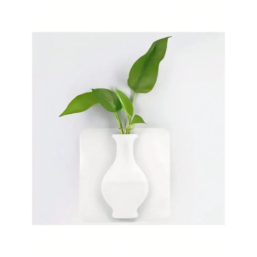 Magic Silicone Vase SelfAdhesive WallMounted Vase, Reusable, Suitable For Windows And Smooth Surfaces, An Ideal Choice For Home
Magic Silicone Vase SelfAdhesive WallMounted Vase, Reusable, Suitable For Windows And Smooth Surfaces, An Ideal Choice For Home