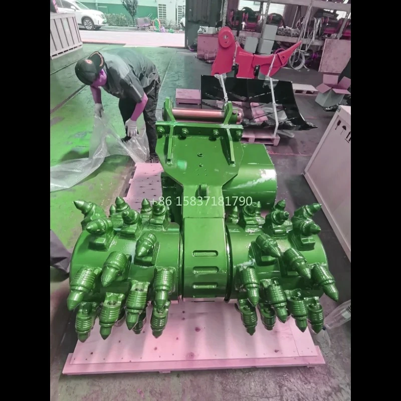 Construction Milling Cutter Machine Tunneling Drum Cutter Low Vibration Noise Concrete Rock Break Milling Machine for Excavator
Construction Milling Cutter Machine Tunneling Drum Cutter Low Vibration Noise Concrete Rock Break Milling Machine for Excavator
