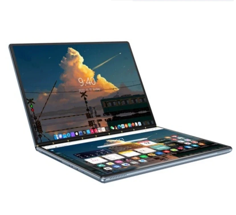Dual Touch Screen Tablet PC Laptop 13.5" N100 New 12th Processor 16G DDR5 2.5K 2256*1504 9000mAh Type-C PD Fast Charging
Dual Touch Screen Tablet PC Laptop 13.5" N100 New 12th Processor 16G DDR5 2.5K 2256*1504 9000mAh Type-C PD Fast Charging