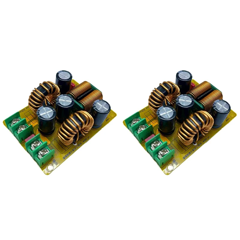 2X DC LC Low Pass Filter 20A EMI Eliminate Electromagnetic Interference Switching POWER EMC Car Audio Amplifier 12V 24V
2X DC LC Low Pass Filter 20A EMI Eliminate Electromagnetic Interference Switching POWER EMC Car Audio Amplifier 12V 24V