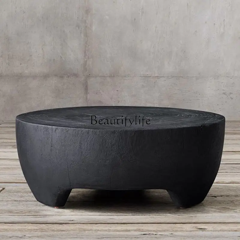 Solid Wood Art round Coffee Table Misty Style round Nordic Solid Wood Coffee Table Designer Retro Coffee Table
Solid Wood Art round Coffee Table Misty Style round Nordic Solid Wood Coffee Table Designer Retro Coffee Table
