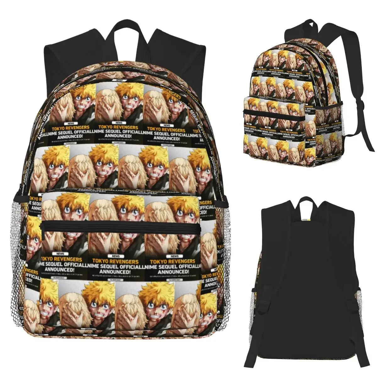 Tokyo Revengers Student Backpack School Bag Hiking Travel Daypack for Boys Girls Fashion Bookbag Shoulder Bags
Tokyo Revengers Student Backpack School Bag Hiking Travel Daypack for Boys Girls Fashion Bookbag Shoulder Bags