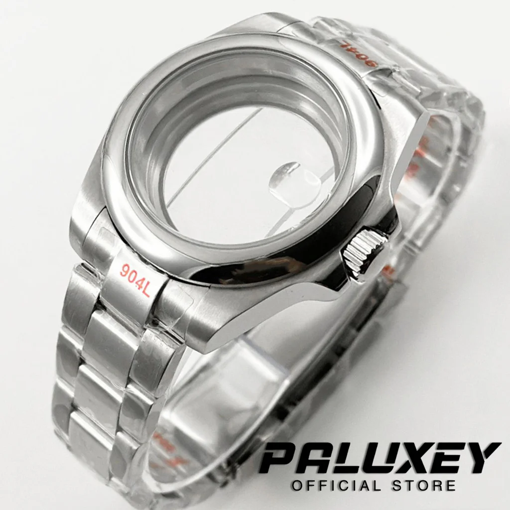 NH35 40mm Smooth Bezel Polished/Brushed Oyster Bracelet Sapphire Crystal Watch Case for NH34 NH35 NH36 ETA2824 PT5000 Movement
NH35 40mm Smooth Bezel Polished/Brushed Oyster Bracelet Sapphire Crystal Watch Case for NH34 NH35 NH36 ETA2824 PT5000 Movement