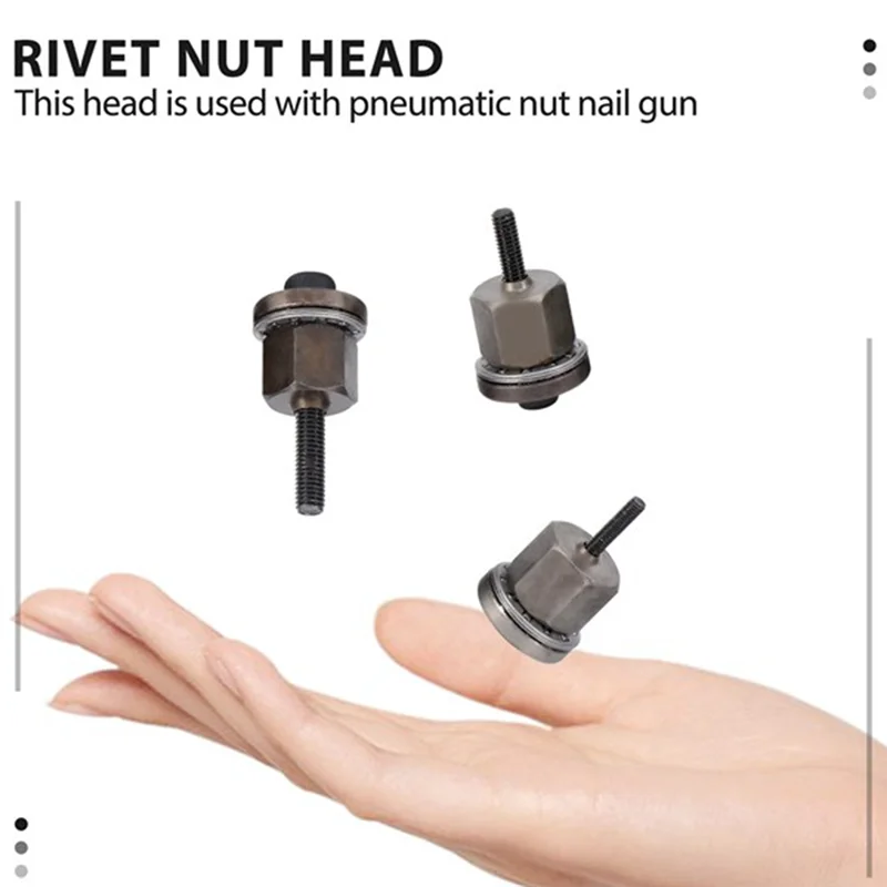 M11K-Rivnut Инструмент Аксессуар Заклепочник 5 шт. M3-M8 Ручная заклепка Гайка Головка для гаек Для простой установки
M11K-Rivnut Инструмент Аксессуар Заклепочник 5 шт. M3-M8 Ручная заклепка Гайка Головка для гаек Для простой установки
